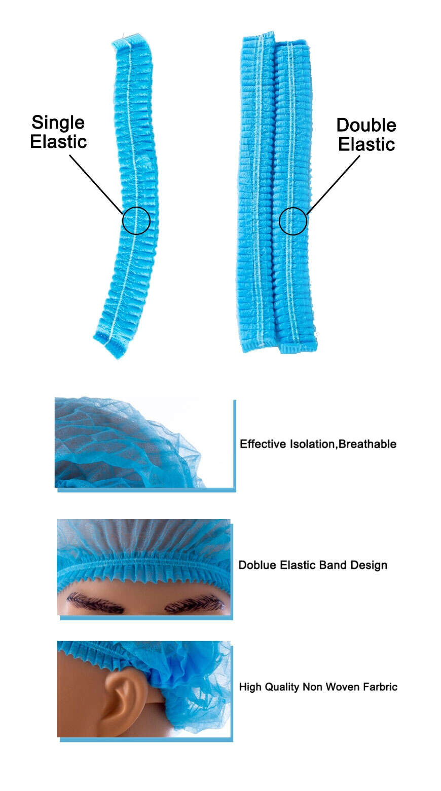 Hair Net for Dust-free Workspace 