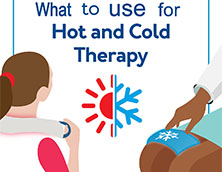 ¿Qué debo usar para la terapia de frío y calor?